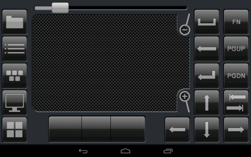 Gun metal themed system remote profile Vectir 3.3 system remote profile