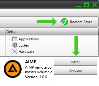 Install AIMP Remote Control
